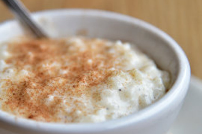 picture of rice pudding