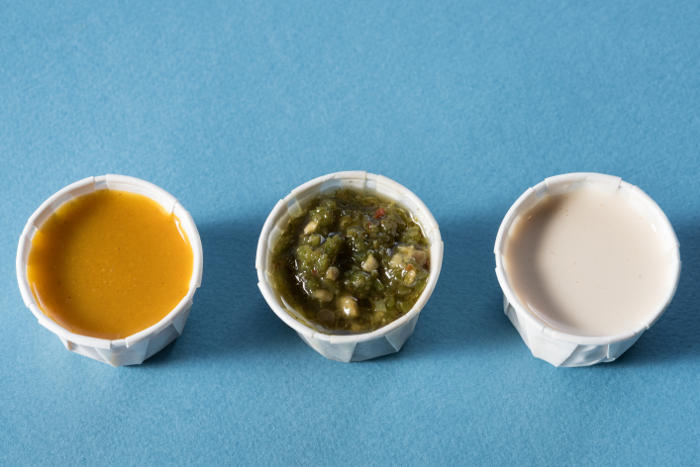 picture of Oasis' sauces