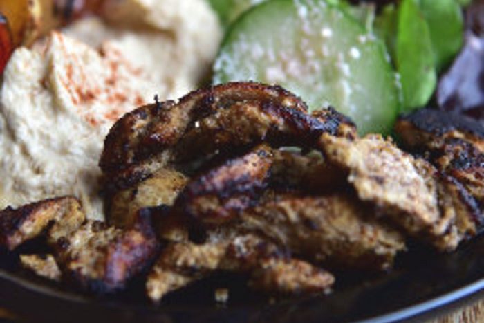 picture of chicken shawarma